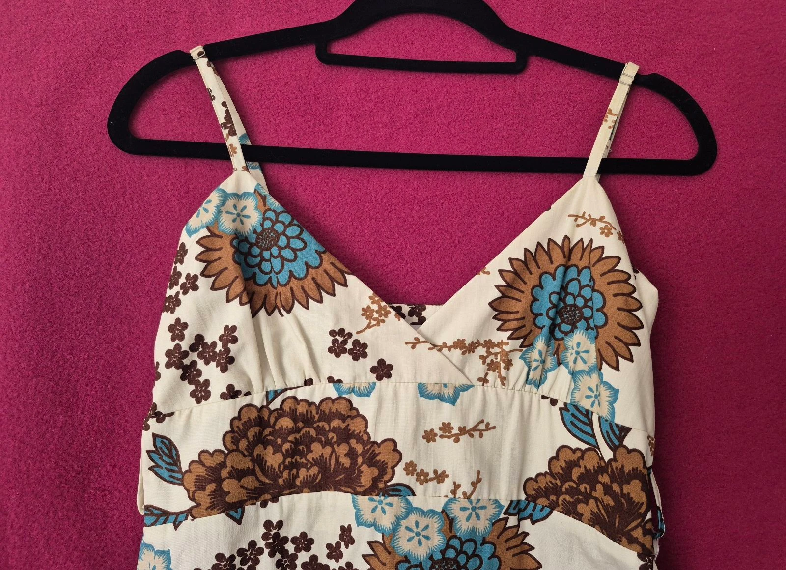 Vestido Midi Floral Novo/Robe midi fleurie neuve/Nuovo abito midi floreale/Nuevo vestido  – photo 3